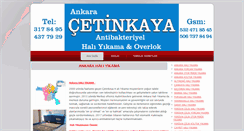Desktop Screenshot of hali-yikama-ankara.com